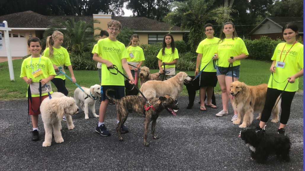 campers with dogs